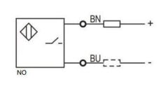 LR08TBF15DLO LANBAO M8 2 Kablolu NO 10-30VDC İndüktif Sensör