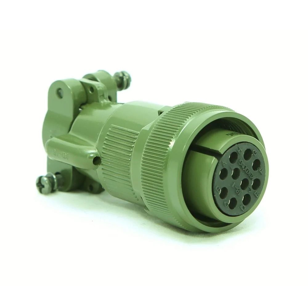 MS3112-12-10S 10 Pinli Dişi Askeri Konnektör