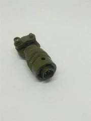 MS3116-8-2P 2 Pinli Erkek Askeri Konnektör
