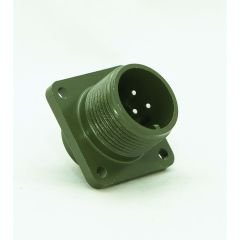 CA3102-14S-1P 3 Pinli Erkek Askeri Konnektör