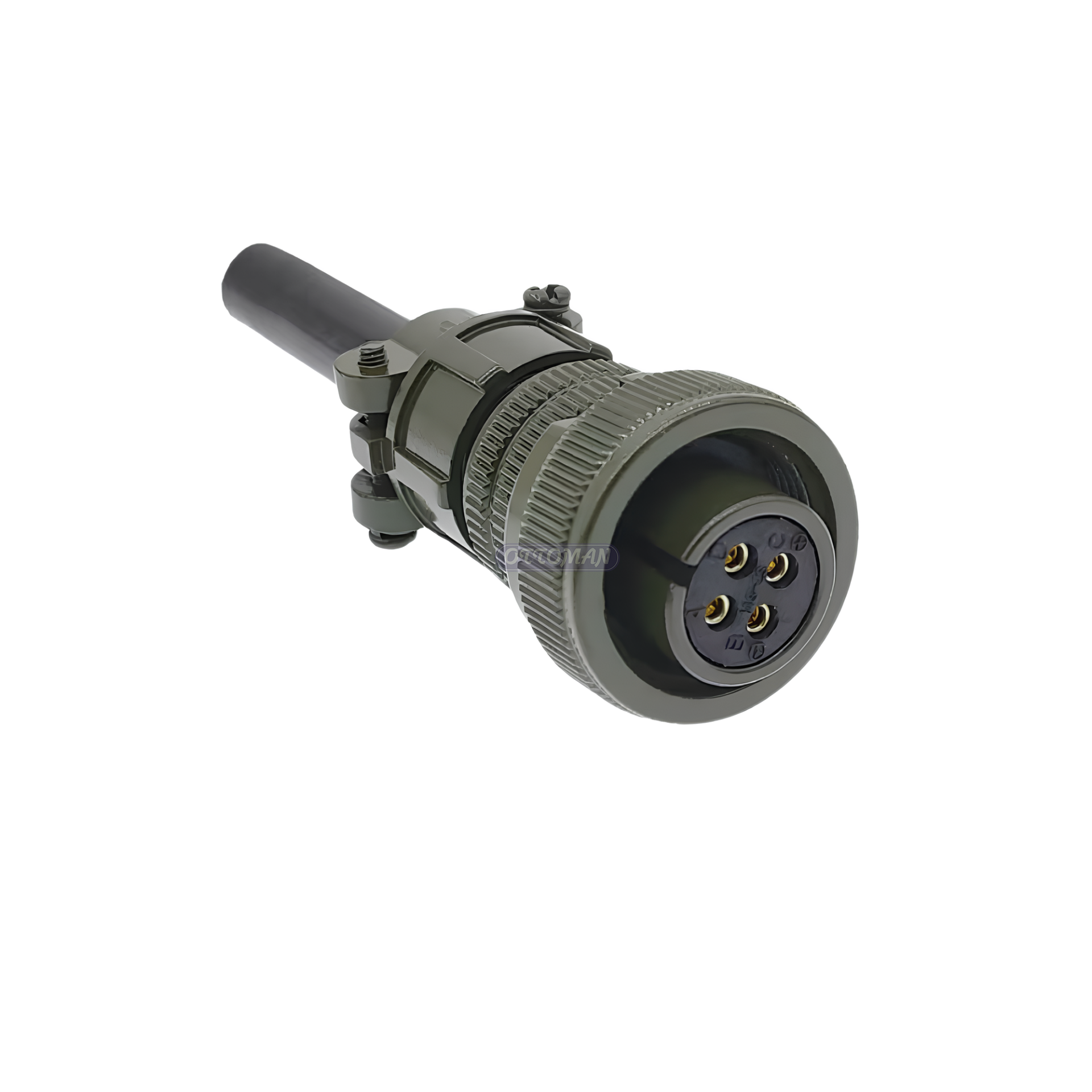 MS3106-14S-2S 4 Pinli Kablo Tipi Dişi Askeri Konnektör