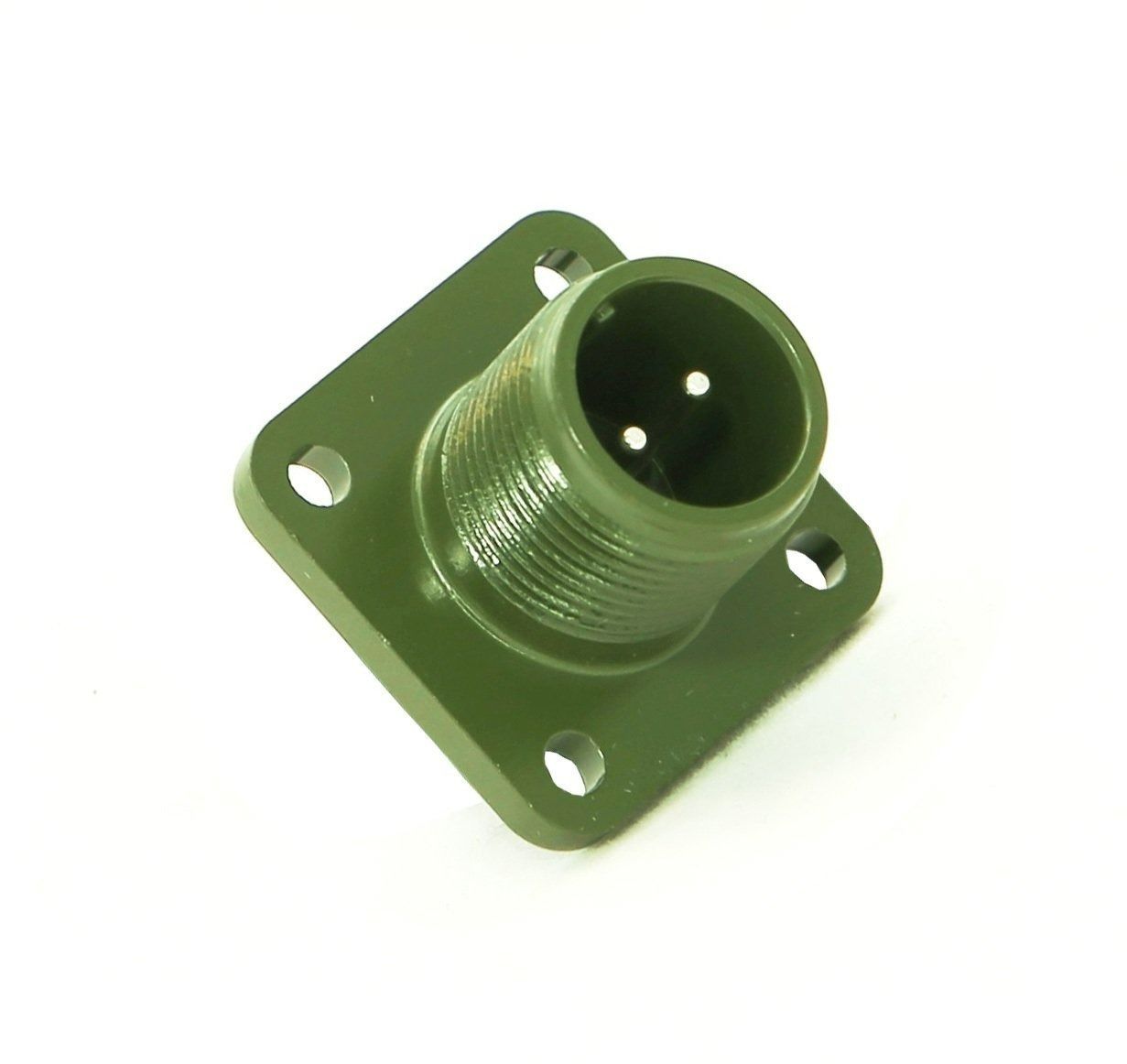 CA3102-16-11P 2 Pinli Erkek Askeri Konnektör