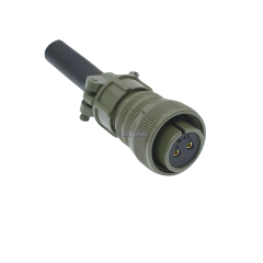 MS3106-16S-4S 2 Pinli Kablo Tipi Dişi Askeri Konnektör