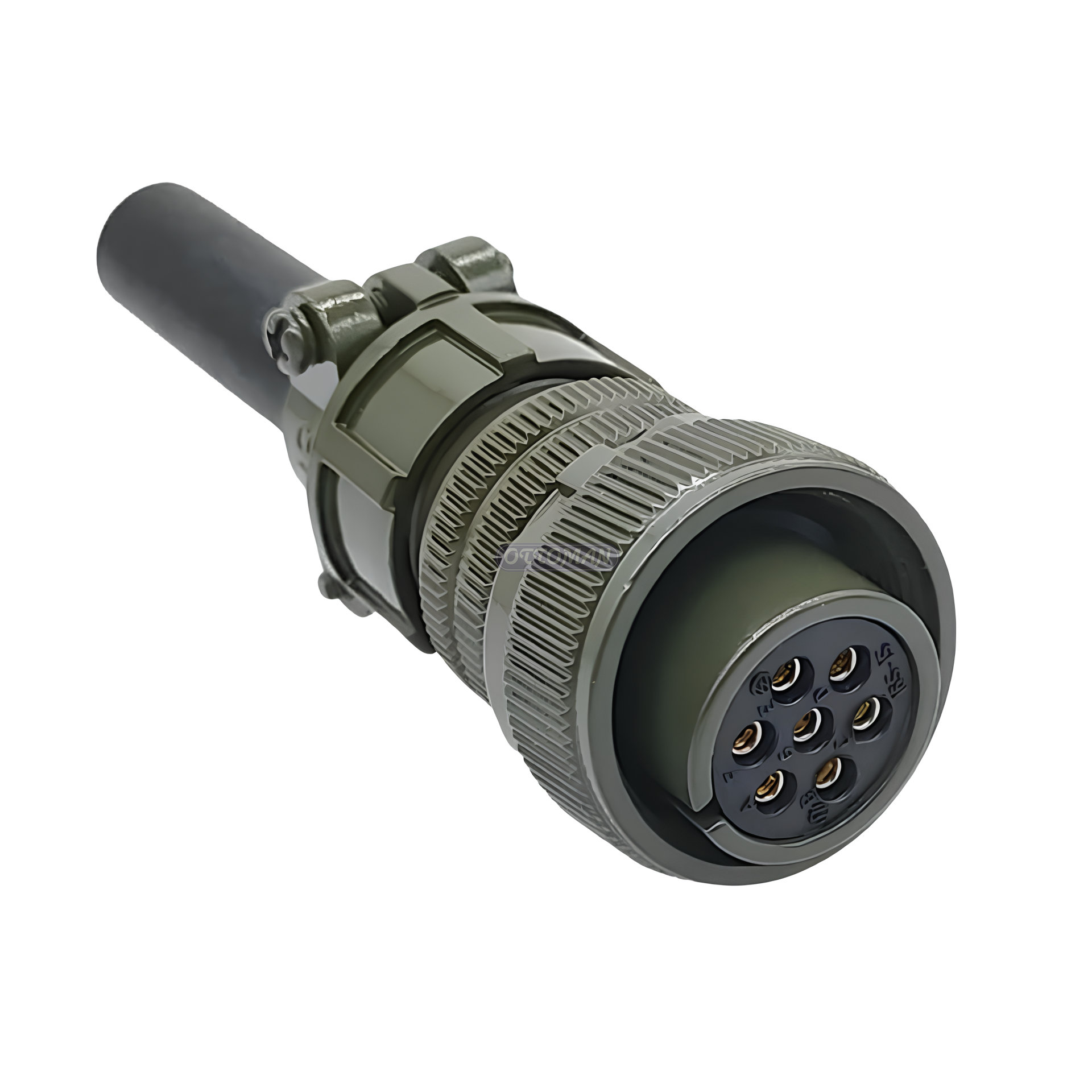 MS3106-16S-1S 7 Pinli Kablo Tipi Dişi Askeri Konnektör