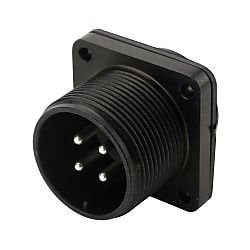 CA3102-22-22P 4 Pinli Erkek Askeri Konnektör