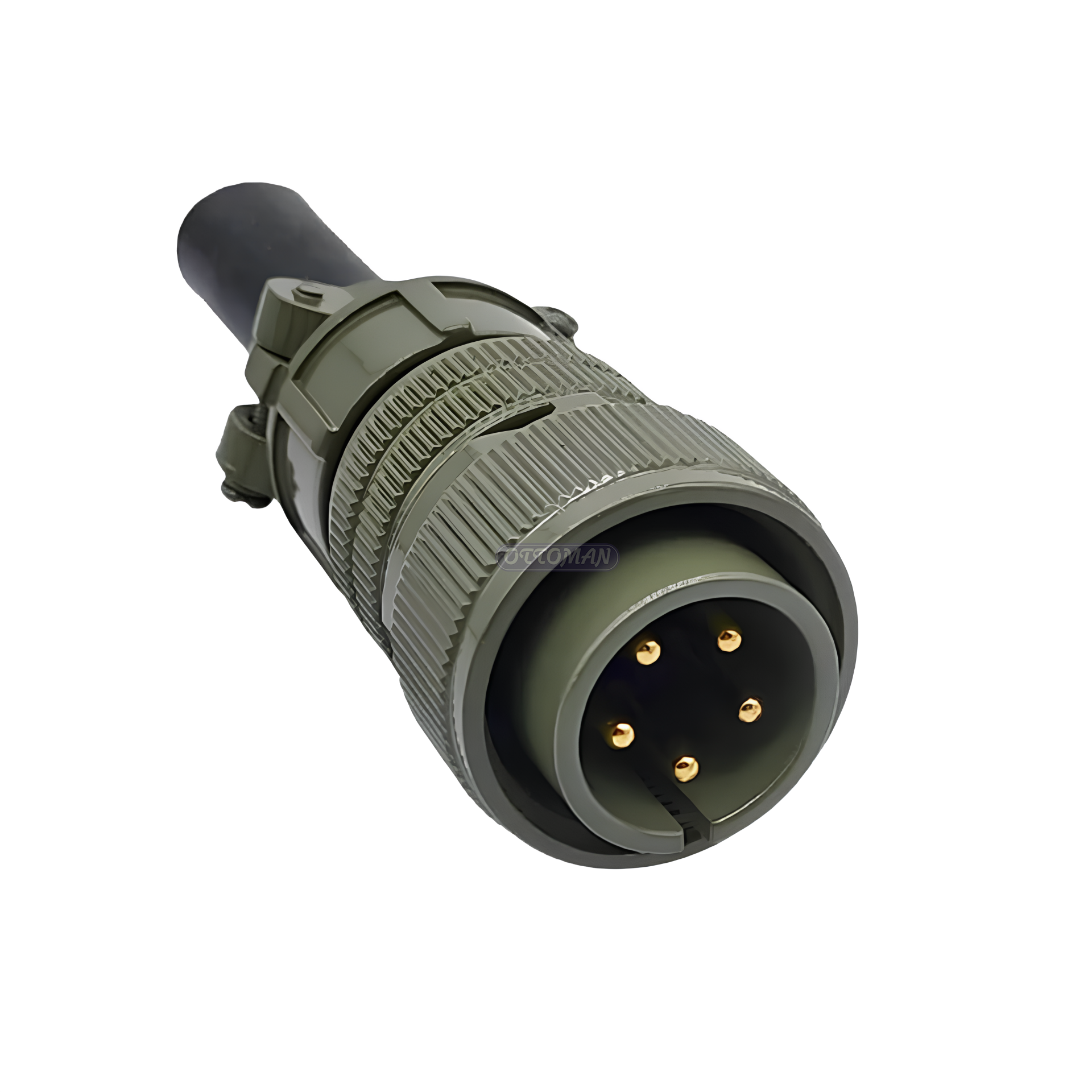 MS3106-18-11P 5 Pinli Kablo Tipi Erkek Askeri Konnektör