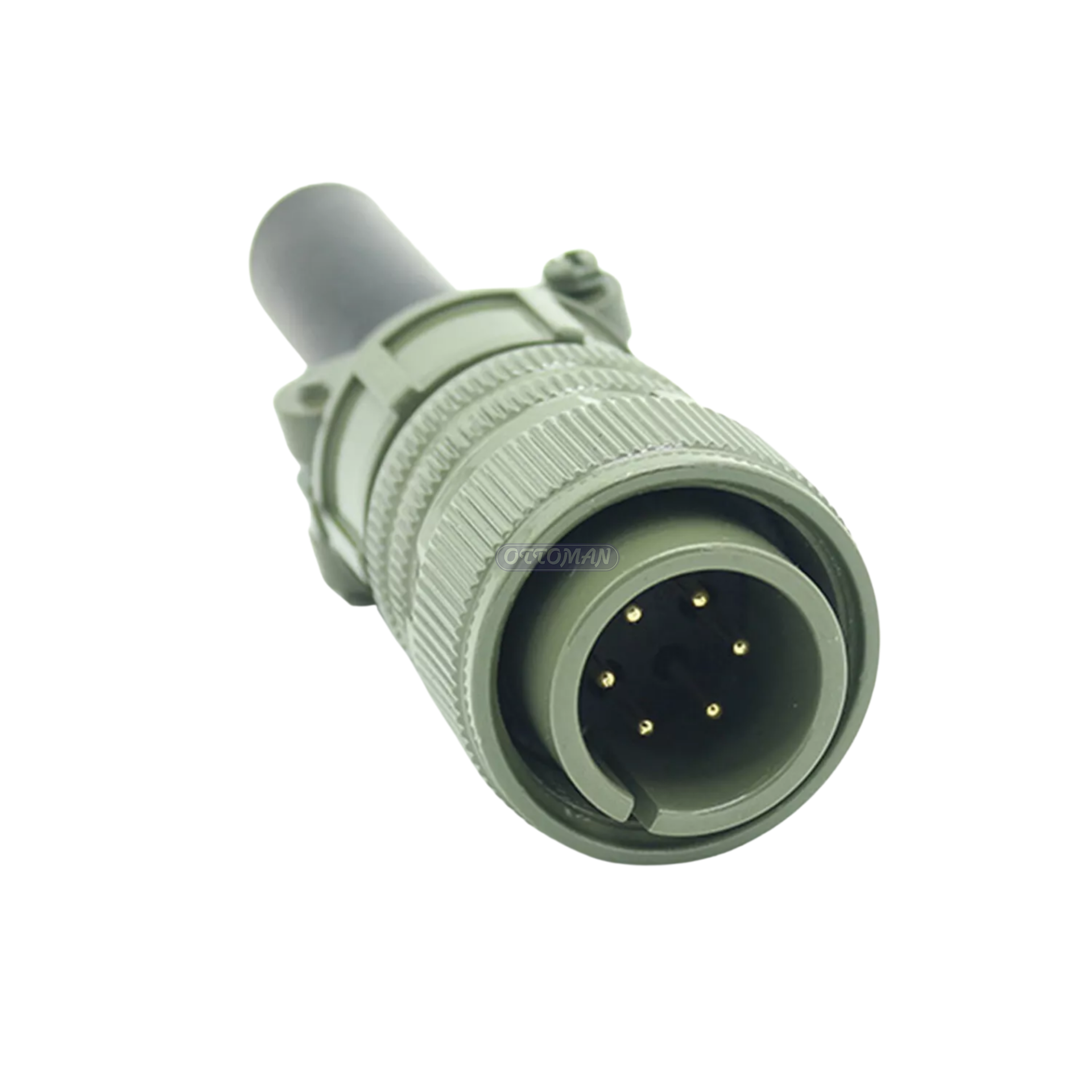 MS3106-18-12P 6 Pinli Kablo Tipi  Erkek Askeri Konnektör