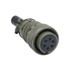 MS3106-18-12S 6 Pinli Kablo Tipi Dişi Askeri Konnektör