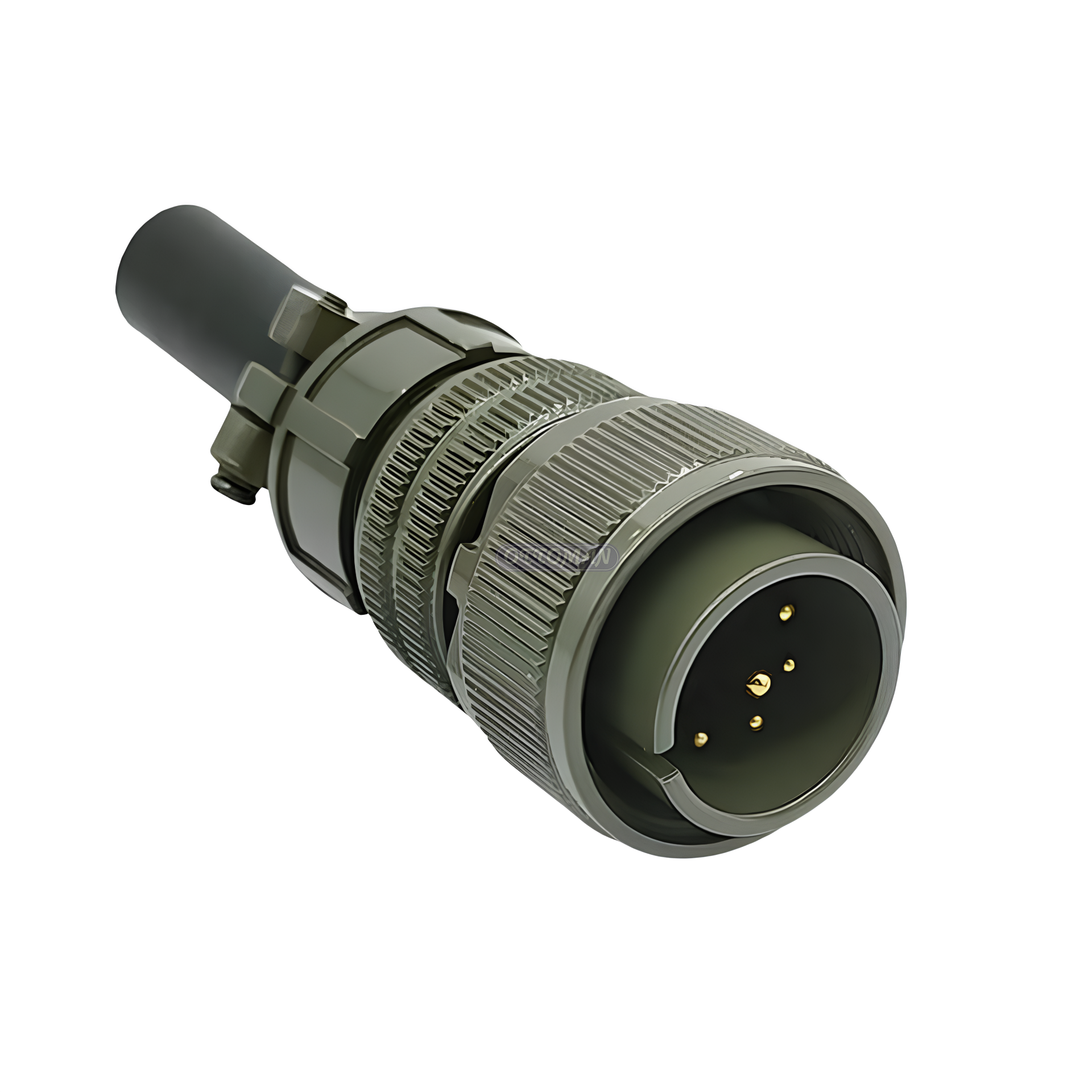 MS3106-18-8P 8 Pinli Kablo Tipi Erkek Askeri Konnektör