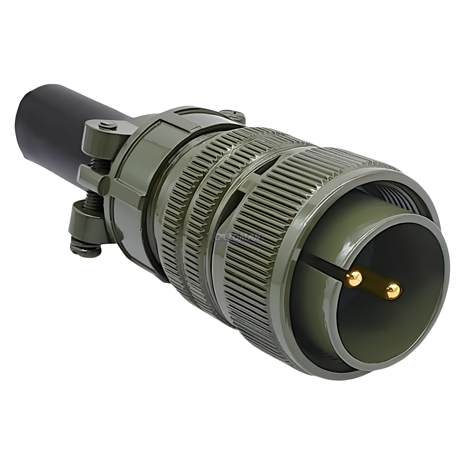 MS3106-20-23P 2 Pinli Kablo Tipi Erkek  Askeri Konnektör