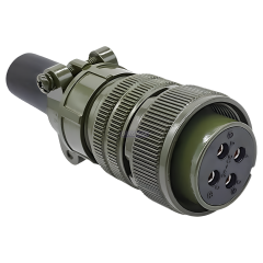 MS3106 20-4S 4 Pinli Dişi Kablo Tipi Askeri Konnektör