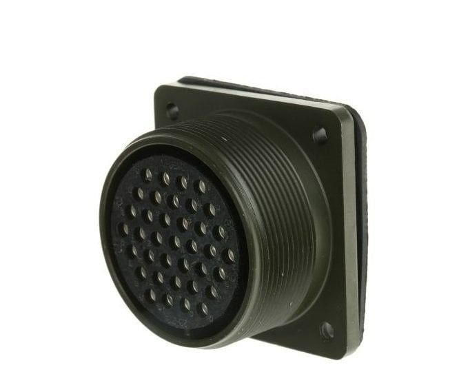 CA3106-28-21S 37 Pinli Dişi Askeri Konnektör