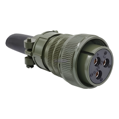 MS3106-22-2S 3 Pinli Kablo Tipi Dişi Askeri Konnektör