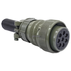 MS3106-22-23S 8 Pinli Kablo Tipi Dişi Askeri Konnektör