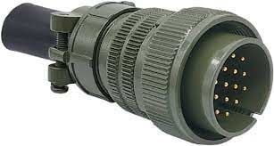 MS3106-22-14P 19 Pinli Kablo Tipi Askeri Konnektör