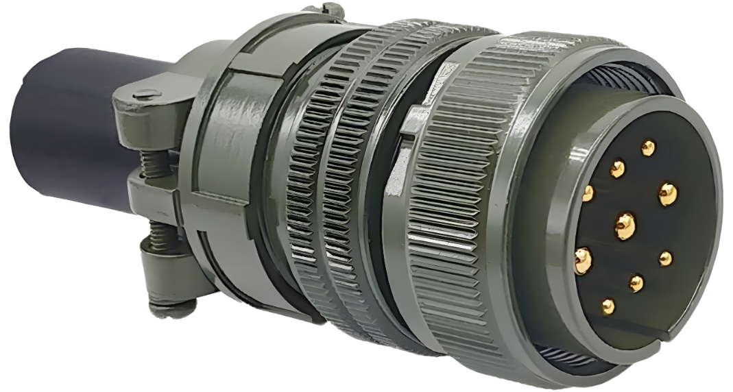 MS3106-24-11P 9 Pinli Kablo Tipi Askeri Konnektör