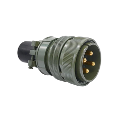MS3106-32-17P 4 Pinli Kablo Tipi Askeri Konnektör
