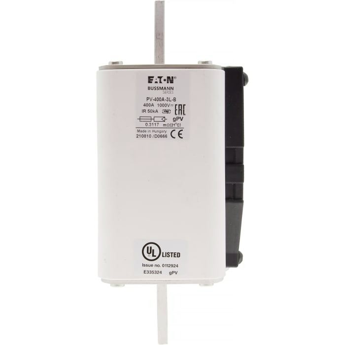 Eaton  PV-600A-3L-B Sigorta 600A Tag Fuse, 201.4 x 91 x 73.5mm, 1kV, 170mm