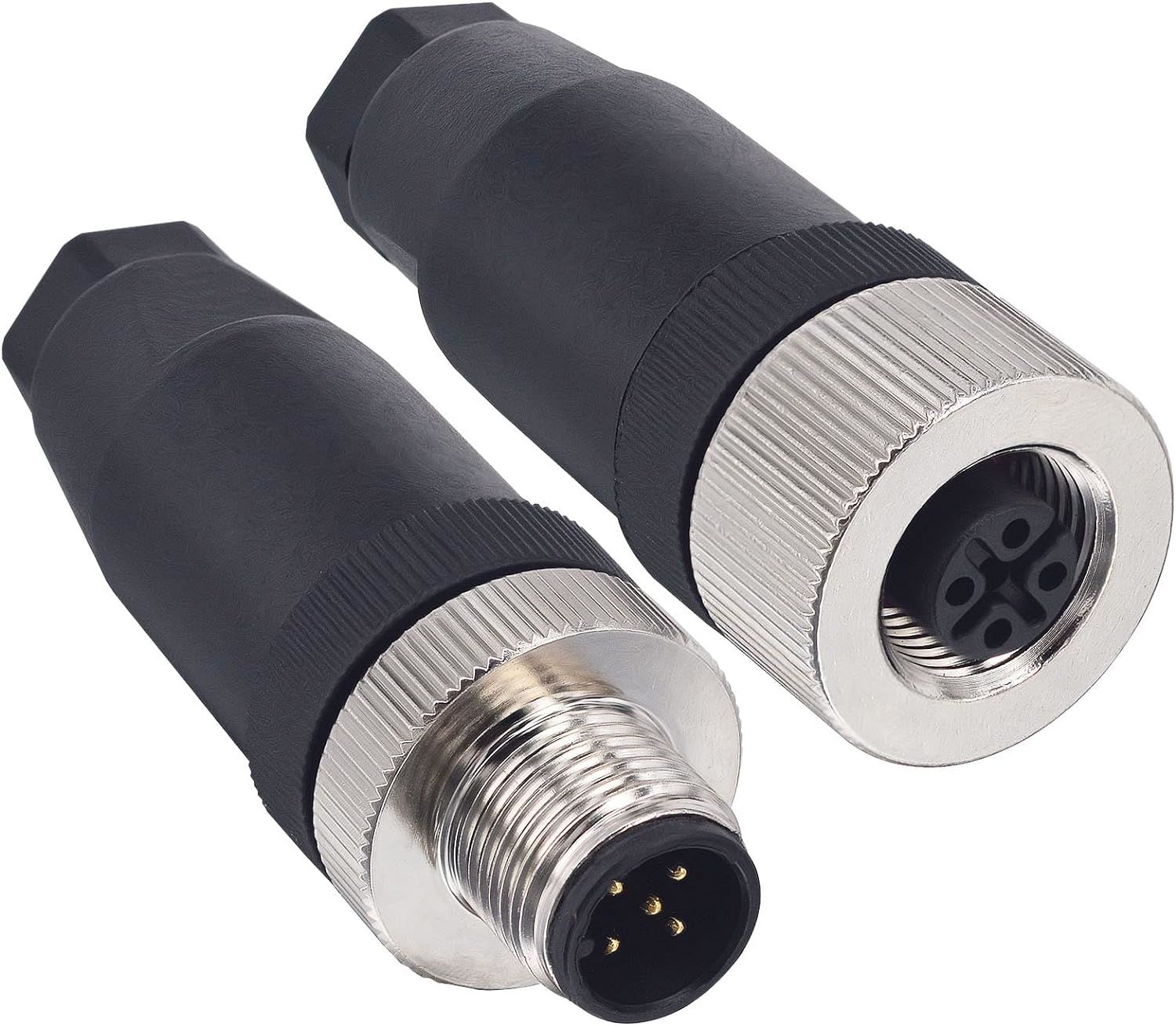 M12 5pin Erkek/Dişi Takım  Konnektör