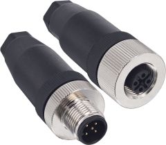 M12 5pin Erkek/Dişi Takım  Konnektör