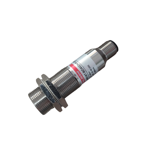 PR18T-TM20DNR-E2 M18 Karşılıklı M12 Konnektörlü 20 mt Alg. NPN NO+NC Çıkış DC Paslanmaz Metal Gövdeli Fotosel (ALICI)