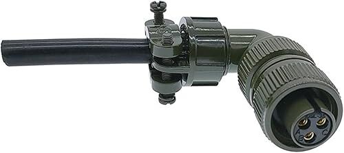 MS3108-10SL-3S 3 Pinli 90 Derece Dişi Askeri Tip Konnektör
