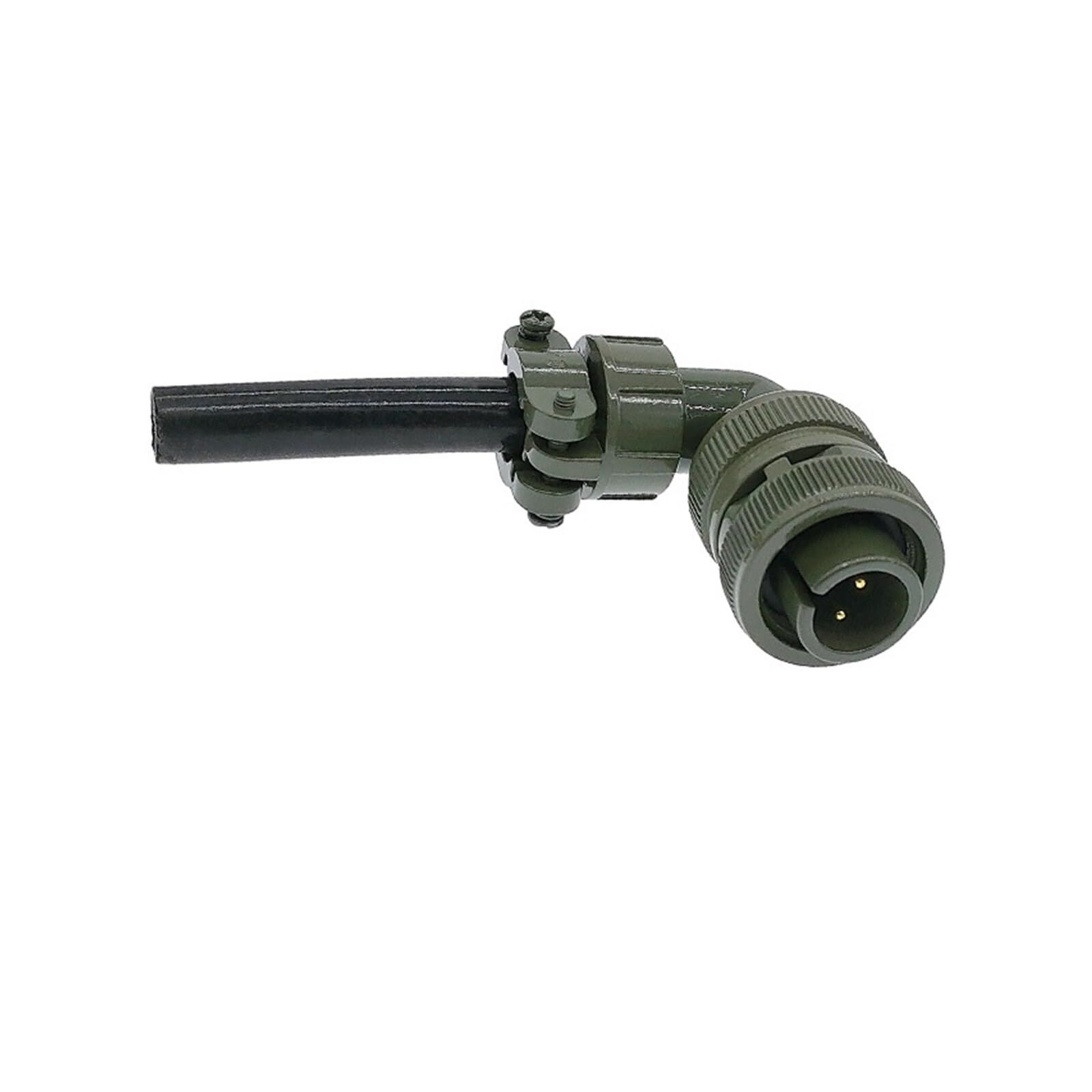 MS3108-14S-9P 2 Pinli 90 Derece Erkek Askeri Tip Konnektör