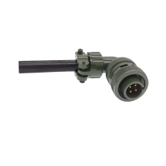 MS3108-14S-2P 4 Pinli 90 Derece Erkek Askeri Tip Konnektör