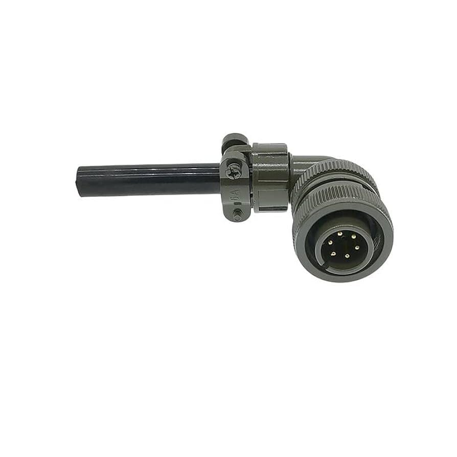 MS3108-14S-6P 6 Pinli 90 Derece Erkek Askeri Tip Konnektör