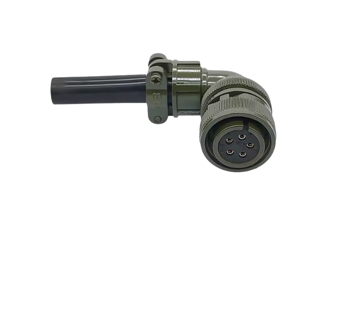MS3108-16S-8S 5 Pinli 90 Derece Dişi Askeri Tip Konnektör