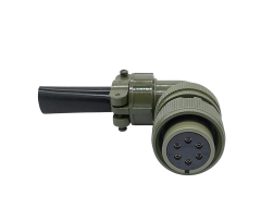 MS3108-18-12S 6 Pinli 90 Derece Dişi Askeri Tip Konnektör