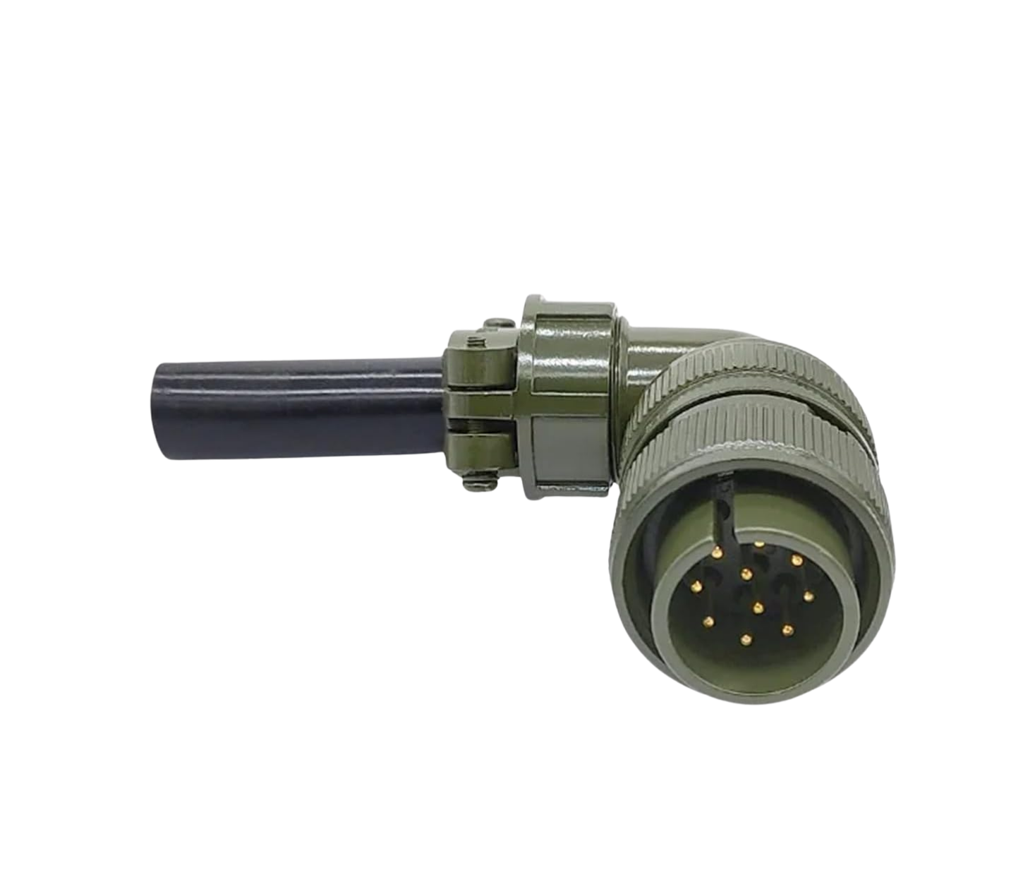 MS3108-18-1P 10 Pinli 90 Derece Erkek Askeri Tip Konnektör
