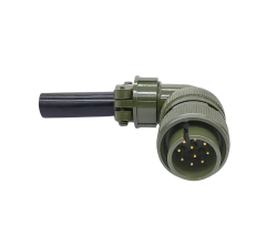 MS3108-18-1P 10 Pinli 90 Derece Erkek Askeri Tip Konnektör