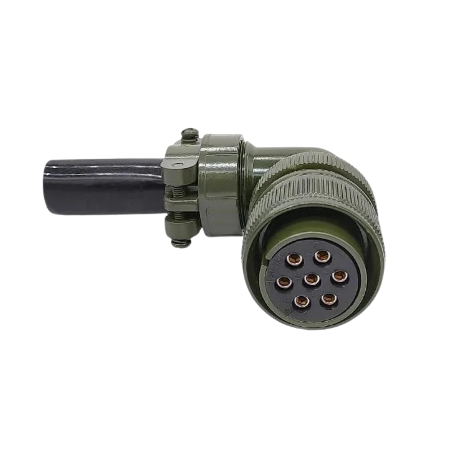MS3108-20-15S 7 Pinli 90 Derece Dişi Askeri Tip Konnektör