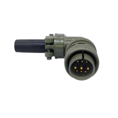 MS3108-20-18P 9 Pinli 90° Derece Erkek Askeri Tip Konnektör