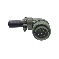 MS3108-22-23P 8 Pinli 90° Derece Erkek Askeri Tip Konnektör
