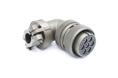 MS3108-24-10S 7 Pinli 90 Derece Dişi Askeri Tip Konnektör