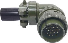 MS3108-24-5P 16 Pinli 90° Derece Erkek Askeri Tip Konnektör