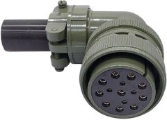 MS3108-28-20S 14 Pinli 90 Derece Dişi Askeri Tip Konnektör