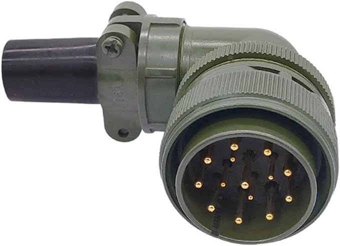 MS3108-28-20P 14 Pinli 90 Derece Erkek Askeri Tip Konnektör