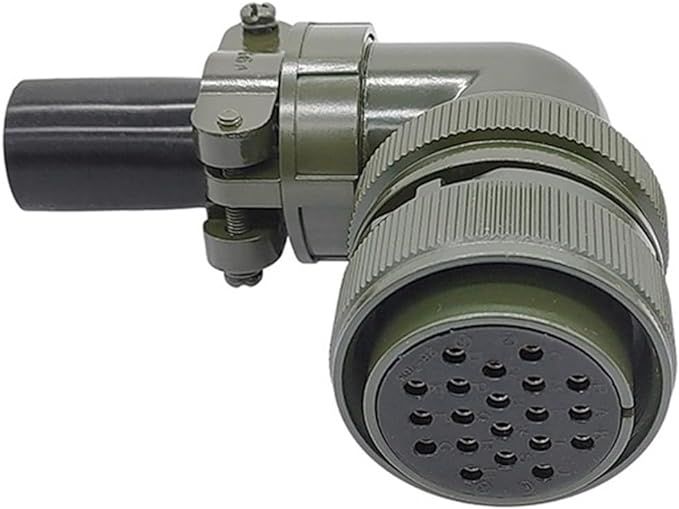 MS3108-28-16S 20 Pinli 90 Derece Dişi Askeri Tip Konnektör