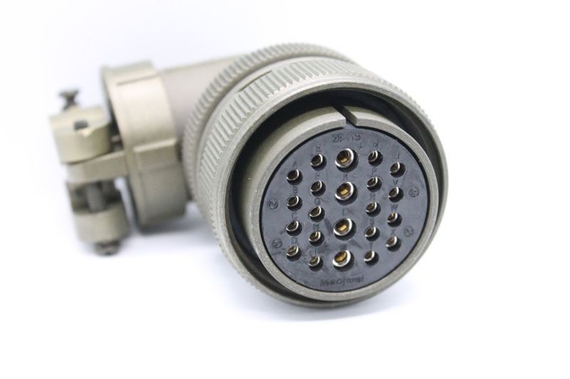 MS3108-28-11S 22 Pinli 90 Derece Dişi Askeri Tip Konnektör