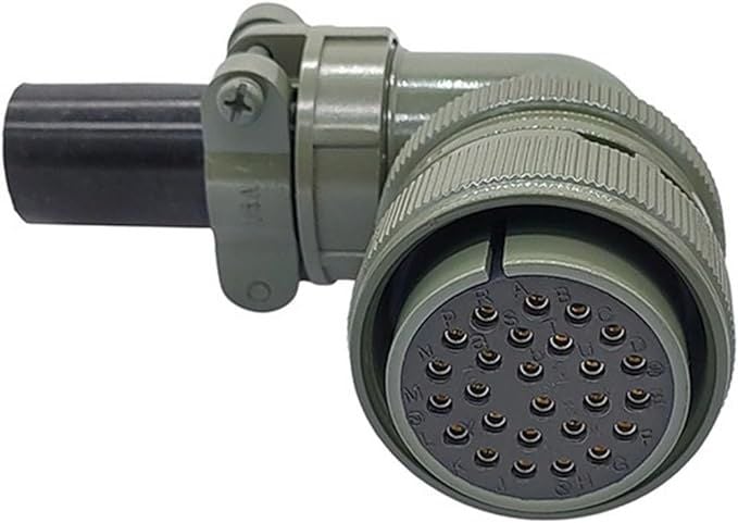 MS3108-28-12S 26 Pinli 90 Derece Dişi Askeri Tip Konnektör