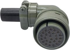 MS3108-28-12S 26 Pinli 90 Derece Dişi Askeri Tip Konnektör