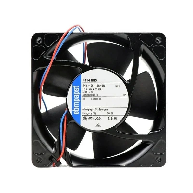 Ebm-Papst 4114NH5 Aksiyel Kompakt Fan 24 VDC