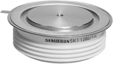 Semikron, SKT 1200/16 E Tristör 1600V  On-State Akımı: 840A  250 (Min)mA 3-Pinli  B 14