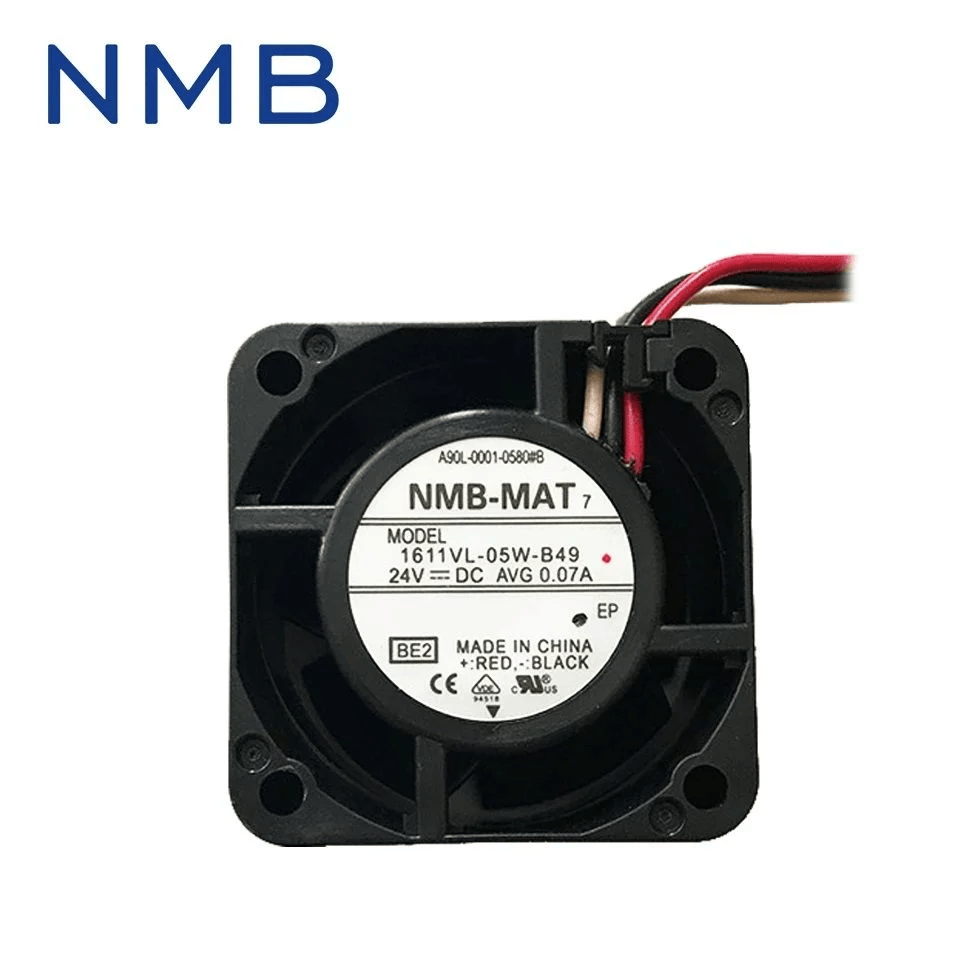 NMB-MAT 1611VL-05W-B49/A90L-0001-0580#B Soğutma Fanı - 40x40x28mm 24V DC Fanuc A90L-0001-0580#B Uyumlu Endüstriyel Fan