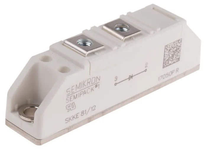 Semikron SKKE 81/12 Diyot Modülü, Panele Monte, 1200V, 57A