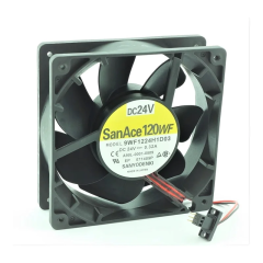 Sanyo Denki 9WF1224H1D03/ A90L-0001-0509 Soğutma Fanı - 120x120x38mm 24V DC Fanuc A90L-0001-0508 Uyumlu Endüstriyel Fan