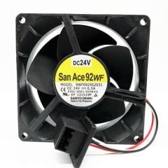 Sanyo Denki 9WF0924S2031 /A90L-0001-0598 Soğutma Fanı - 92x92x32mm 24V DC Fanuc A90L-0001-0598 Uyumlu Endüstriyel Fan